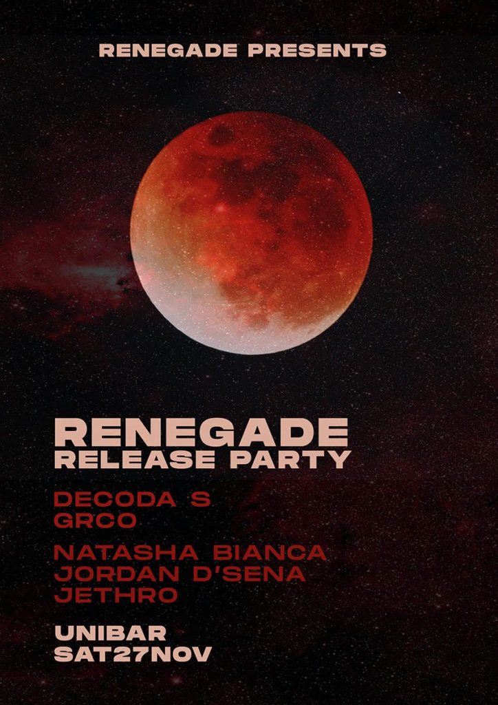 Renegade Release Party